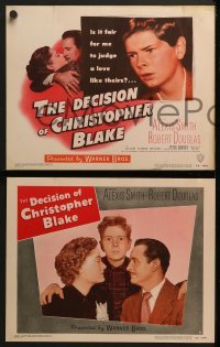 3r091 DECISION OF CHRISTOPHER BLAKE 8 LCs 1948 Alexis Smith, Douglas, Ted Donaldson in title role!