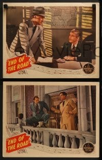 3r690 END OF THE ROAD 4 LCs 1944 George Blair directed, Edward Norris, John Abbott & June Storey!