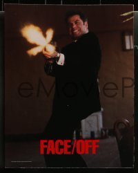 3r696 FACE/OFF 4 LCs 1997 John Travolta and Nicholas Cage switch faces, John Woo sci-fi action!