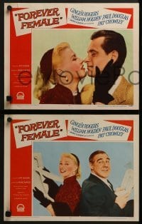 3r123 FOREVER FEMALE 8 LCs 1954 Ginger Rogers, William Holden, Paul Douglas, Pat Crowley!