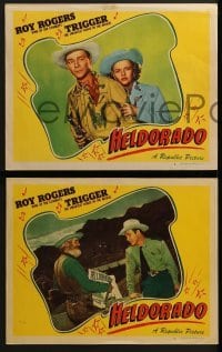 3r600 HELDORADO 5 LCs 1946 Roy Rogers, Dale Evans, Trigger & Gabby, Heldorado-bound for adventure!