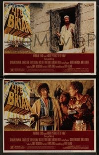 3r605 LIFE OF BRIAN 5 LCs 1979 Monty Python, Graham Chapman, John Cleese, Jones, Idle, Palin!