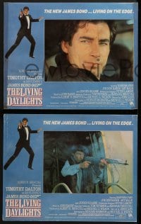 3r440 LIVING DAYLIGHTS 7 LCs 1987 most dangerous Timothy Dalton as super spy James Bond 007!