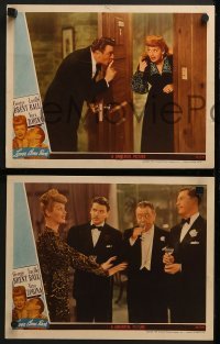 3r829 LOVER COME BACK 3 LCs 1946 Lucille Ball, George Brent, Franklin Pangborn & Vera Zorina!