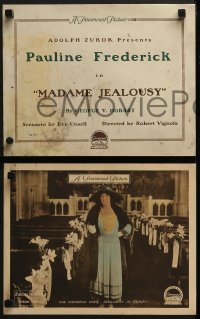 3r010 MADAME JEALOUSY 9 LCs 1918 actors portray living human emotions, like in Disney's Inside Out!