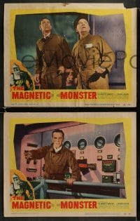 3r830 MAGNETIC MONSTER 3 LCs 1953 cosmic Frankenstein came alive & will swallow the Earth!