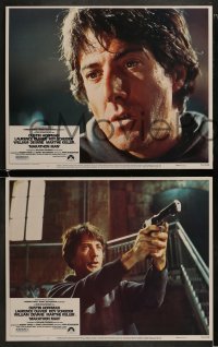 3r534 MARATHON MAN 6 LCs 1976 Schlesinger, great images of Dustin Hoffman, Laurence Olivier!