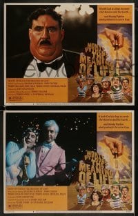 3r615 MONTY PYTHON'S THE MEANING OF LIFE 5 LCs 1983 Chapman, Cleese, Gilliam, Idle, Jones, Palin!