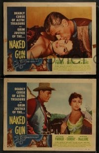 3r728 NAKED GUN 4 LCs 1956 sheriff Willard Parker with sexy bar girl Mara Corday!