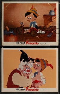 3r849 PINOCCHIO 3 LCs R1978 Disney classic fantasy cartoon about a wooden boy who wants to be real!