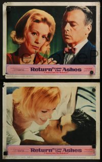3r460 RETURN FROM THE ASHES 7 LCs 1965 Samantha Eggar, the daydream ends & the nightmare begins!