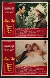 3r747 SAME TIME NEXT YEAR 4 LCs 1978 Ellen Burstyn & Alan Alda married others but have affair