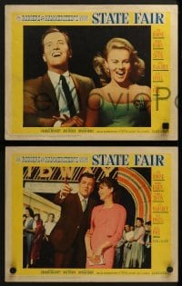 3r637 STATE FAIR 5 LCs 1962 Pat Boone, Ann-Margret, Pamela Tiffin, Rodgers & Hammerstein musical!
