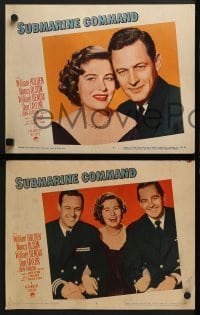 3r322 SUBMARINE COMMAND 8 LCs 1951 William Holden, Nancy Olson, William Bendix, Don Taylor