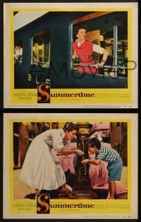 3r639 SUMMERTIME 5 LCs 1955 Katharine Hepburn, Venice, David Lean directed!