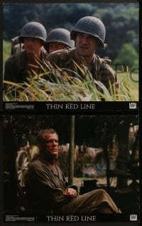 3r014 THIN RED LINE 9 LCs 1998 Sean Penn, Woody Harrelson & Jim Caviezel in WWII!