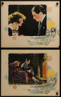 3r482 WHITE ROSE 7 LCs 1923 seminary student Ivor Novello gets Mae Marsh pregnant, D.W. Griffith!