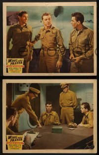 3r649 WING & A PRAYER 5 LCs 1944 Charles Bickford, Dana Andrews, Don Ameche, William Eythe!