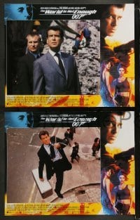 3r003 WORLD IS NOT ENOUGH 12 LCs 1999 Pierce Brosnan as James Bond, Denise Richards, Sophie Marceau!