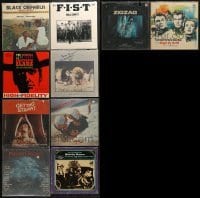 3s014 LOT OF 10 MOVIE SOUNDTRACK ALBUM 33 1/3 RPM RECORDS 1960s-1980s from a variety of movies!
