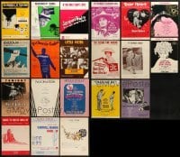 3s115 LOT OF 20 SHEET MUSIC 1950s-1960s great songs from a variety of different movies!