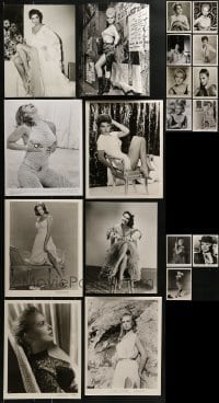 3s395 LOT OF 19 8X10 STILLS OF SEXY FEMALE PORTRAITS 1950s-1960s beautiful scantily clad women!