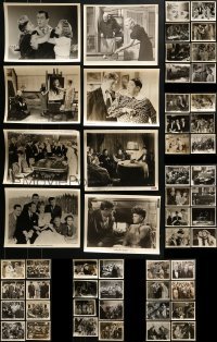 3s337 LOT OF 54 8X10 STILLS 1930s-1940s great images from a variety of different movies!