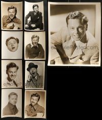3s428 LOT OF 9 MICKEY ROONEY 8X10 STILLS 1930s-1950s great portraits of the leading man!