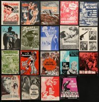 3s296 LOT OF 19 DANISH PROGRAMS 1930s-1960s different images from a variety of movies!