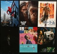 3s289 LOT OF 6 JAPANESE CHIRASHI POSTERS 2010s different images from a variety of movies!