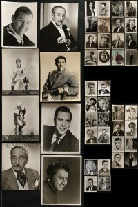 3s343 LOT OF 44 1950S-70S 8X10 STILLS 1950s-1970s great portraits of leading & supporting men!