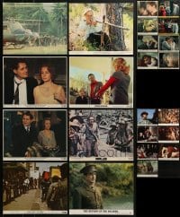 3s379 LOT OF 23 1970S COLOR 8X10 STILLS 1970s great scenes from a variety of different movies!
