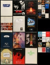 3s186 LOT OF 36 SUPPLEMENTS ONLY PRESSKITS 1990s-2000s advertising a variety of different movies!