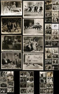 3s330 LOT OF 62 1950S 8X10 STILLS 1950s scenes & portraits from a variety of different movies!