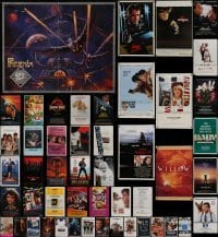 3s042 LOT OF 79 FOLDED ONE-SHEETS AND VIDEO POSTERS 1980s-1990s image from a variety of movies!