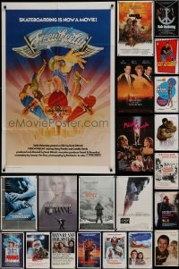 3s049 LOT OF 67 FOLDED ONE-SHEETS 1970s-1990s great images from a variety of different movies!