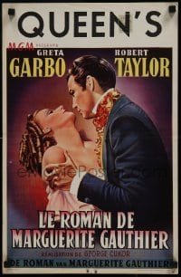 3t212 CAMILLE Belgian R1950s different image of pretty Greta Garbo, young Robert Taylor!