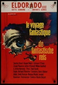 3t219 FANTASTIC VOYAGE Belgian 1967 Raquel Welch journeys to the human brain, Fleischer, Ray art!