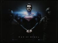 3t311 MAN OF STEEL teaser DS British quad 2013 Henry Cavill in the title role as Superman handcuffed