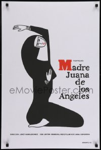 3t184 JOAN OF THE ANGELS silkscreen Cuban R1990s Matka Joanna od aniolow, nun Winnicka by Morante!