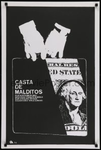 3t185 KILLING silkscreen Cuban R1990s directed by Stanley Kubrick, Sterling Hayden, different art!