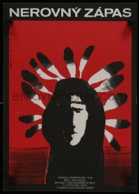 3t019 TRIUMPHS OF A MAN CALLED HORSE Czech 11x16 1984 Native American Richard Harris by Fiser!