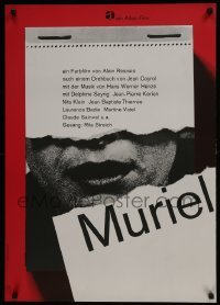 3t516 MURIEL German 1963 Alain Resnais' Muriel ou Le temps d'un retour!
