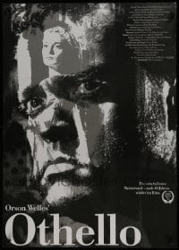 3t522 OTHELLO German R1992 Orson Welles in the title role w/pretty Fay Compton, Shakespeare!