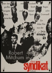 3t529 RACKET German R1961 Robert Ryan, Robert Mitchum, Howard Hughes!