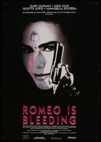 3t533 ROMEO IS BLEEDING German 1994 Gary Oldman, Juliette Lewis, sexy Lena Olin, Annabella Sciora!