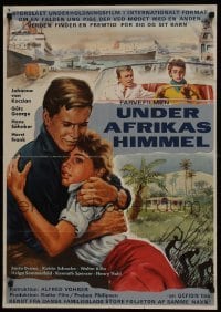 3t550 UNSER HAUS IN KAMERUN German 1961 Alfred Vohrer, great art of top cast in various locations!