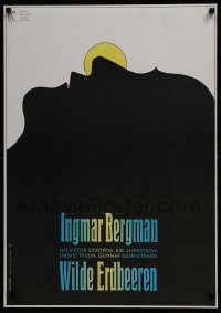 3t556 WILD STRAWBERRIES German R1968 Ingmar Bergman's Smultronstallet, Sjostrom, Hillmann art!