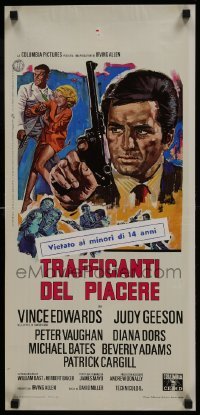 3t911 HAMMERHEAD Italian locandina 1968 detective Vince Edwards & sexy Judy Geeson, different!