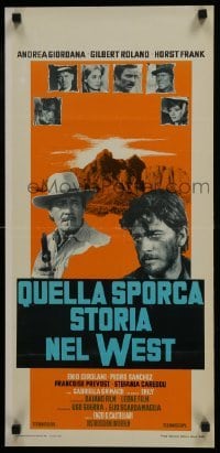 3t922 JOHNNY HAMLET Italian locandina 1968 Gilbert Roland in William Shakespeare spaghetti western!